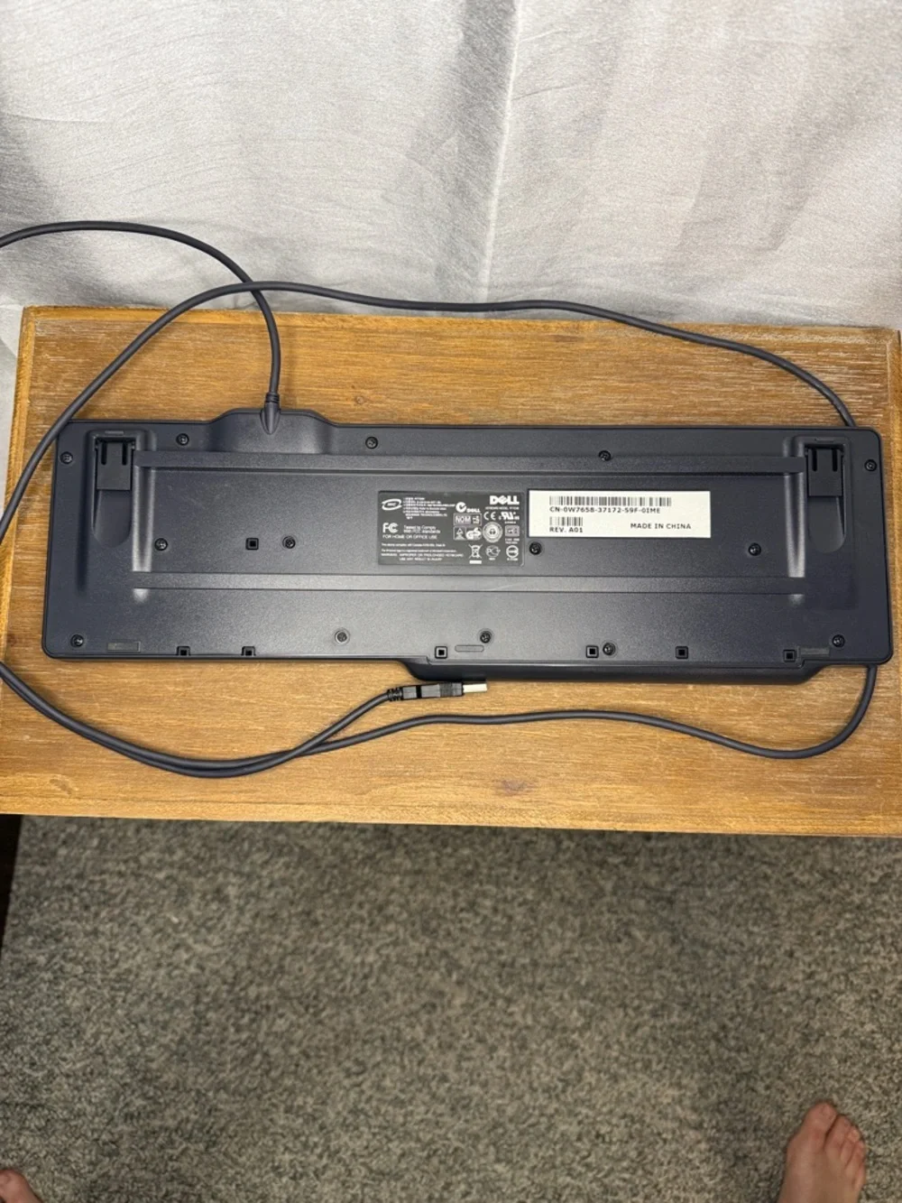 Dell Keyboard Model RT7D50 USB Wired Tested - Picture 5 of 10